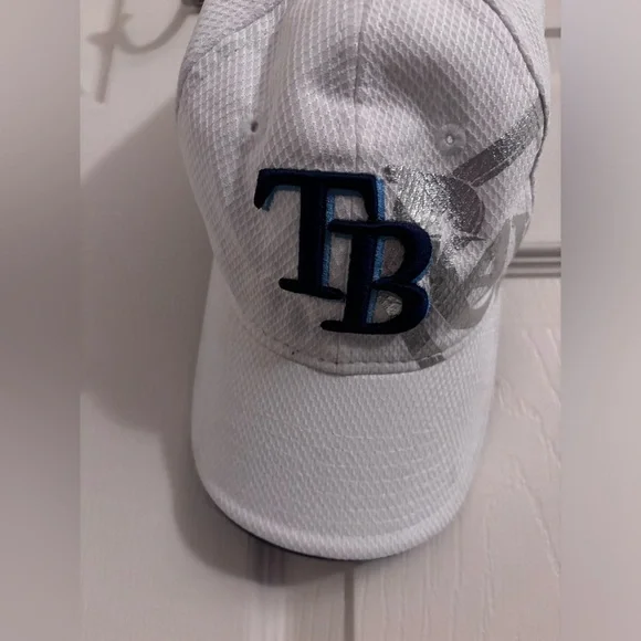 Tampa Bay Rays white baseball cap - Picture 1 of 4
